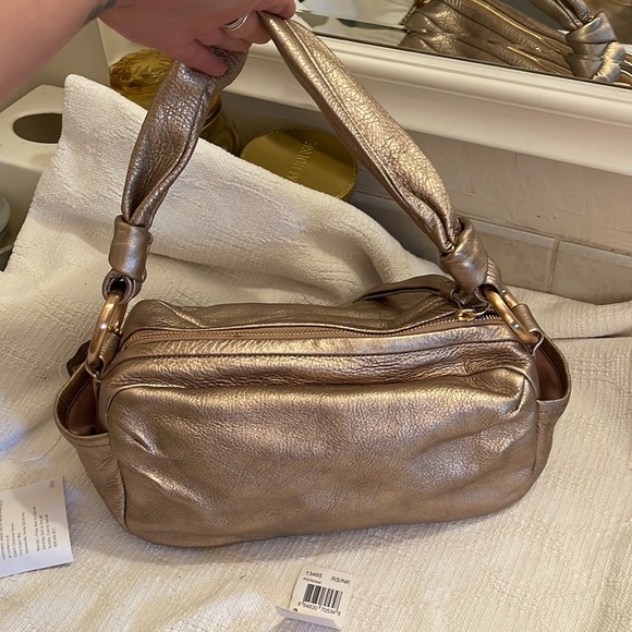 COACH - Parker leather zip shoulder bag - f13465 - NWT - Picture 2 of 13